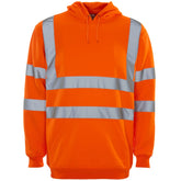 Hi-Viz Hooded Sweatshirt with draw strings