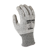 Cut Level D Grey Palm Coated Gloves