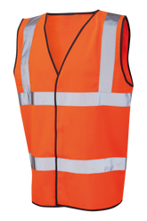 BACA Hi-Vis Two-Band Velcro Vest