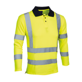 BACA Hi-Vis Long-Sleeved Polo Shirt