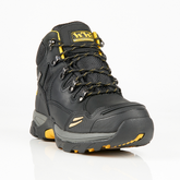 WOOD WORLD Black Waterproof Safety Boot