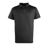 100% Polyester Stud Front Polo Shirt