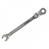 FAITHFULL Ratchet Combination Spanner Flex Head CV 9mm