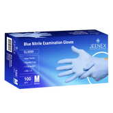 Disposable Nitrile Gloves Blue 3.5g Box of 100