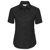 'Park Lane' Ladies Short-Sleeve Oxford Blouse TR22